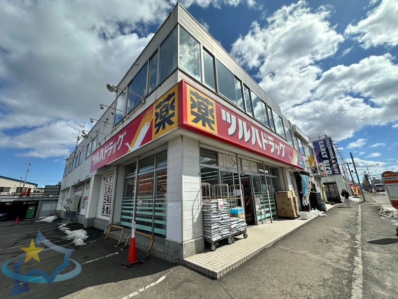 ドラックストア　ツルハドラッグ南22条店（ドラッグストア）まで850m