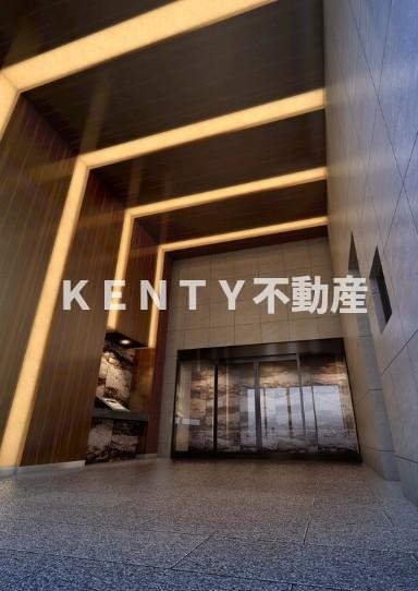 セキュリティ　毎日通るエントランスはこのようになっています