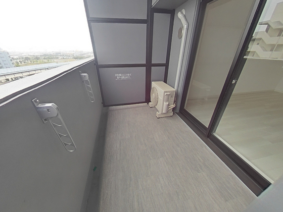 バルコニー　※別部屋の写真です