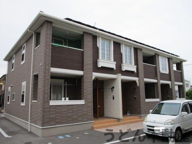 建物外観　うどん県のお部屋探しはうどん不動産へ うどんちゃんとLINE