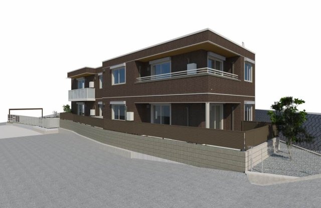 建物外観　完成パース