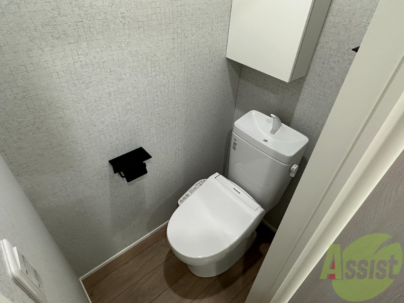 トイレ　トイレはシンプルかつオーソドックスで使いやすそうです。