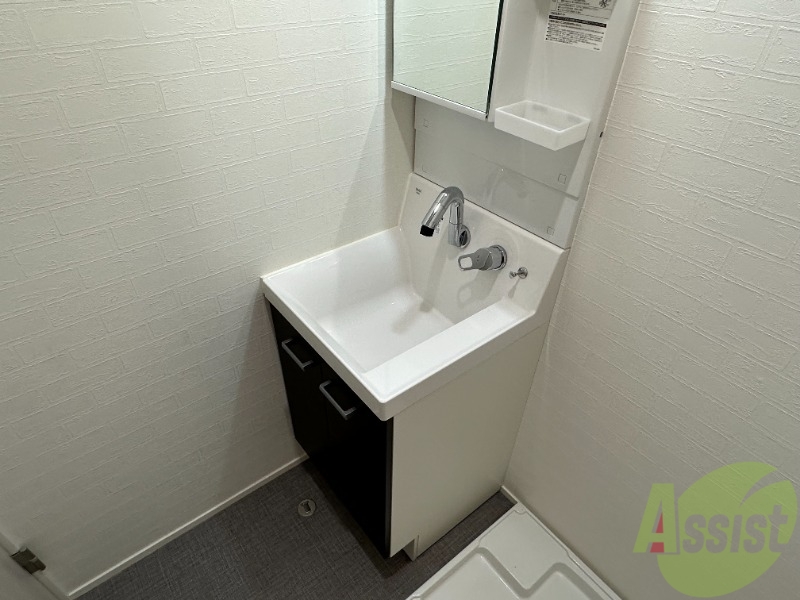 洗面設備　洗面はこちらでお願いいたします。独立していて使い易いです。