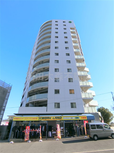 建物外観　2013年5月築　RC鉄筋コンクリート造地上14階建て1R