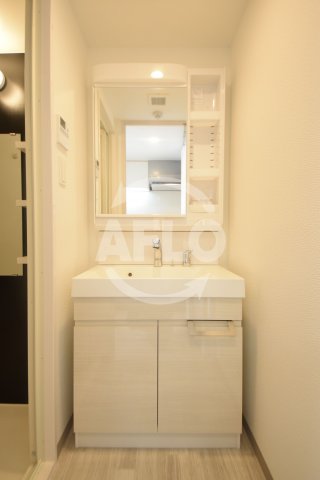 洗面設備　S-RESIDENCE日本橋Qualier　独立洗面台