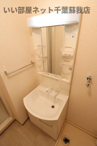 洗面設備　洗面所です