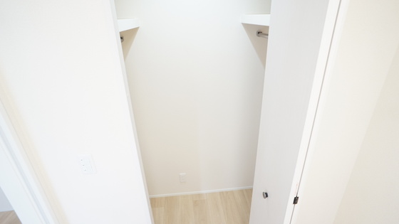 収納　ウォークインクローゼット