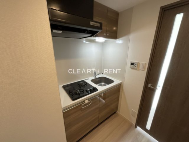 キッチン　2口ガスシステムキッチン