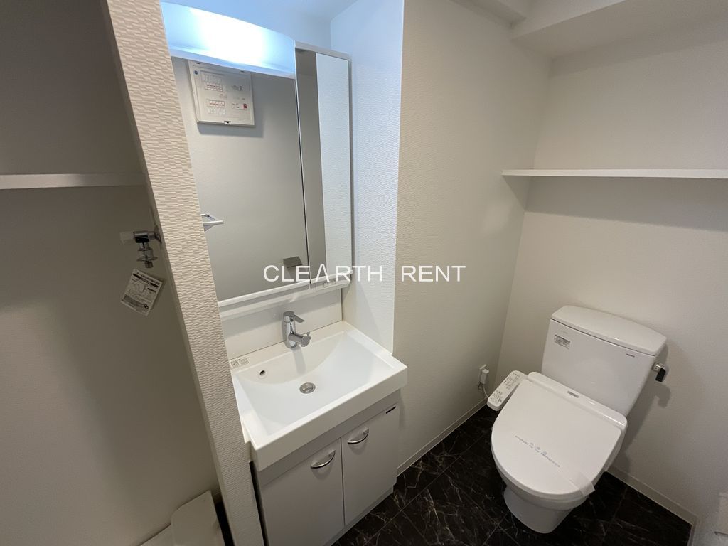 洗面設備　独立洗面台付き