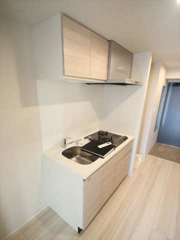 キッチン　システムキッチン2口コンロ付