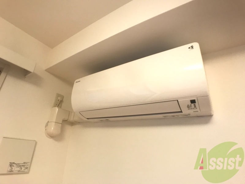 その他設備　エアコンが付いているので、入居日から快適に過ごせます。