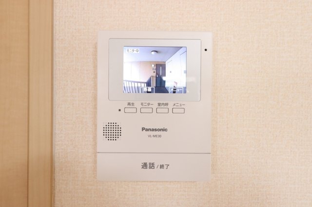 セキュリティ　モニターインターホンです