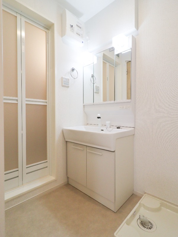 洗面設備　図面と現状に相違がある場合には現状を優先