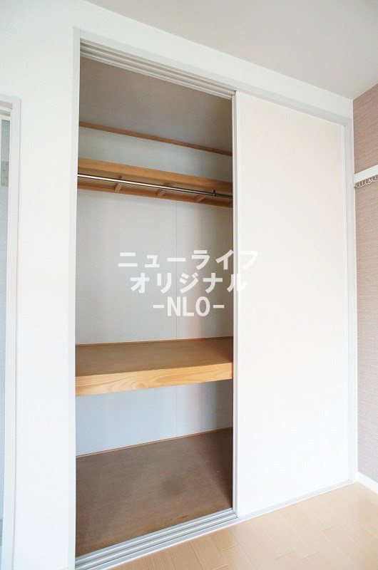 収納　奥行きのある収納スペースで荷物もたくさん入ります！