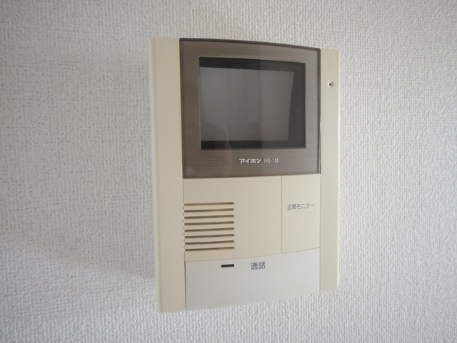 セキュリティ　★モニタ付きインターホンでセキュリティ面も安心ですね★