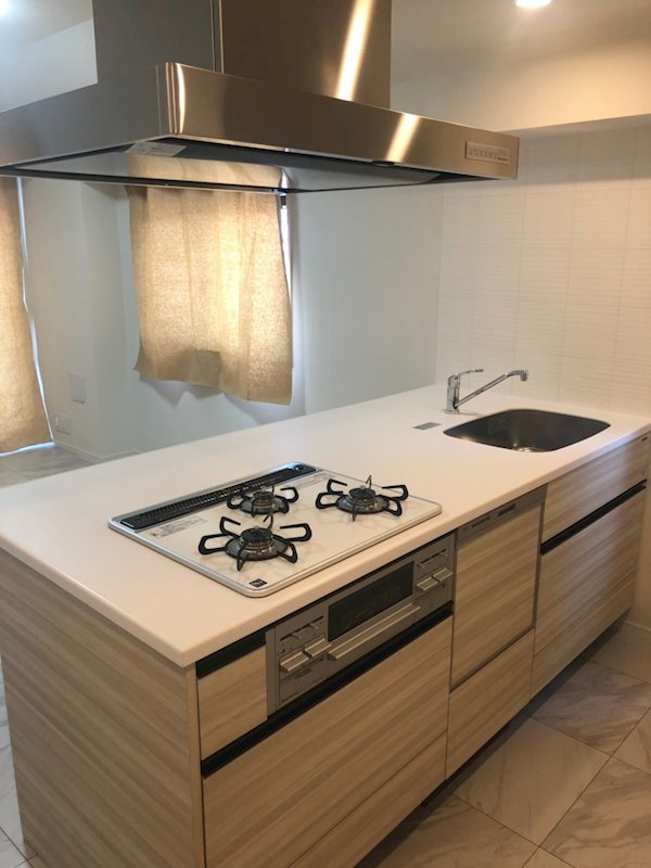 キッチン　★2口コンロ、システムキッチン★