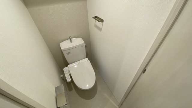 トイレ　ゆったりとした空間のトイレです