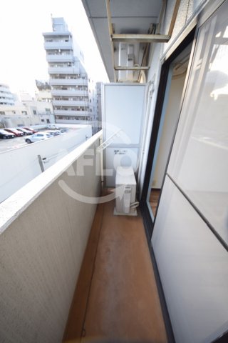 バルコニー　メロディーハイム夕陽丘　バルコニー