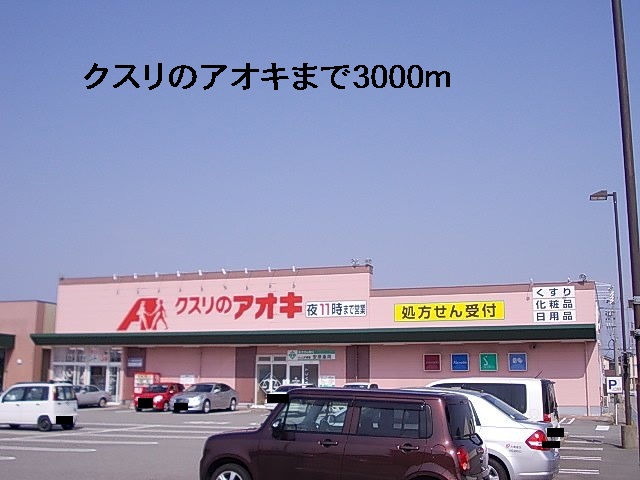 ドラックストア　クスリのアオキ（ドラッグストア）まで3000m