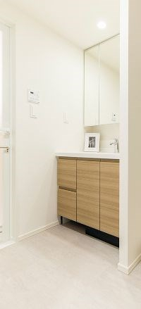 洗面設備　モデルルーム写真