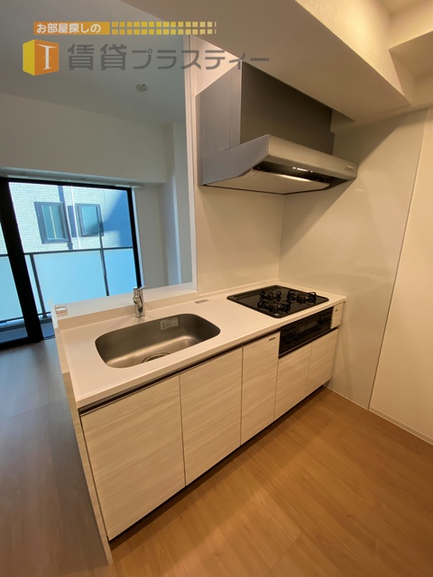 キッチン　お手入れ楽々システムキッチン。