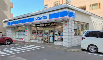 コンビニ　ローソン札幌北1条西店（コンビニ）まで183m