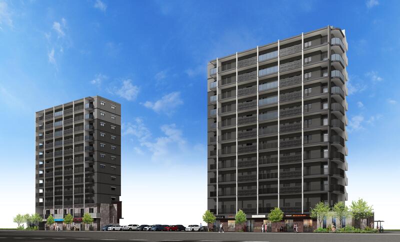 建物外観　外観は落ち着いています