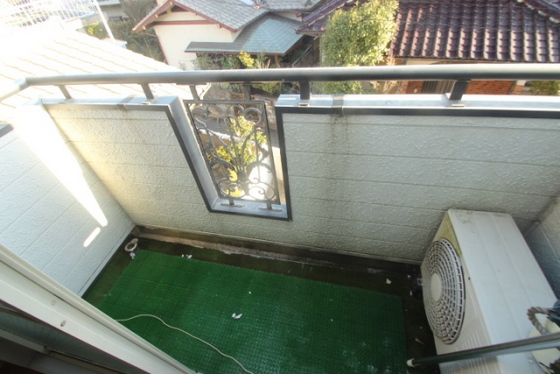 バルコニー　※別部屋の写真です