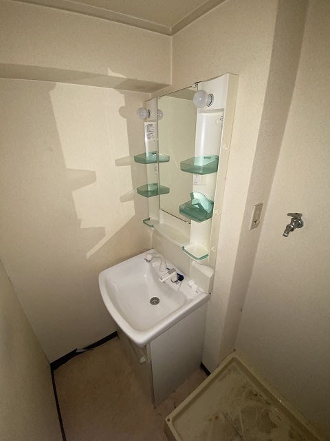 洗面設備　使いやすい洗面所です