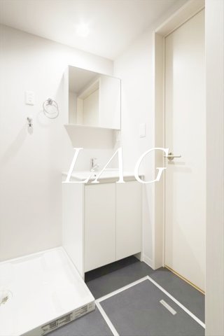 洗面設備　洗面台です。