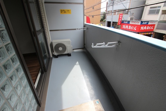 バルコニー　※別部屋の写真です