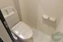 トイレ　清潔感のあるトイレにはウォシュレットがついています。