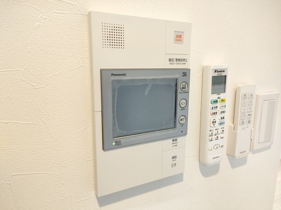 セキュリティ　※別部屋の写真です
