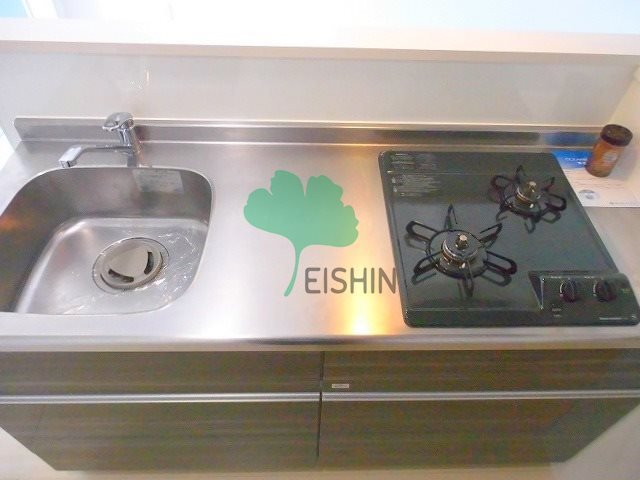 キッチン　シンプルな清潔感のあるキッチンです！