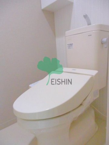 トイレ　清潔感のあるトイレです。