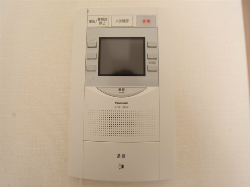 セキュリティ　ＴＶモニター付インターホン