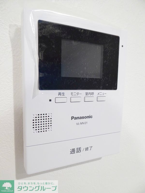 セキュリティ　室内の洗濯機置き場は嬉しい棚付き！