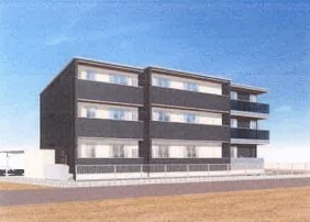 建物外観　完成予想図です