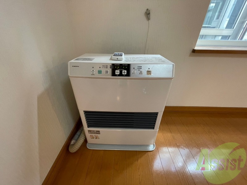 その他設備　灯油暖房です。札幌の寒い冬もこれで大丈夫！
