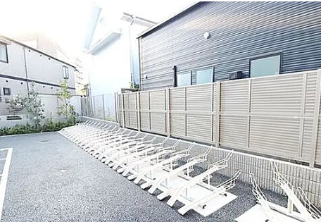 駐車場　駐輪場です