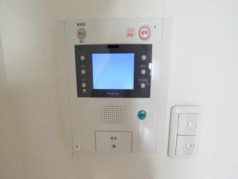 セキュリティ　ＴＶモニター付インターホン