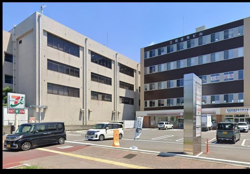 コンビニ　セブンイレブン新居浜郵便局前店（コンビニ）まで225m