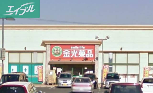ドラックストア　金光薬品当新田店（ドラッグストア）まで354m