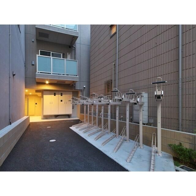 駐車場　駐輪場です。