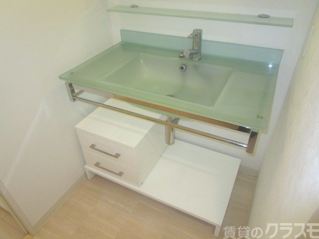 洗面設備　おシャレな洗面所ですね♪