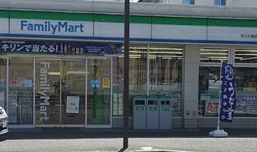 コンビニ　ファミリーマート市川大洲店（コンビニ）まで390m