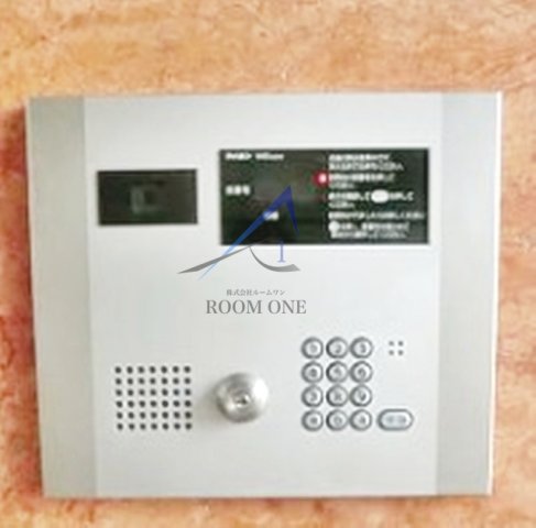 セキュリティ　オートロックです。