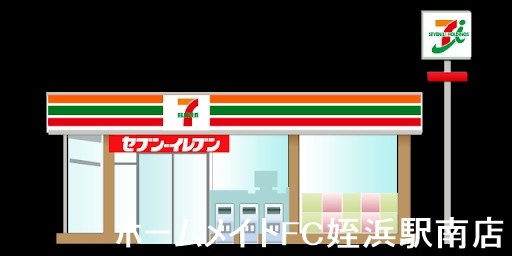 コンビニ　セブンイレブン福岡西新5丁目店（コンビニ）まで124m