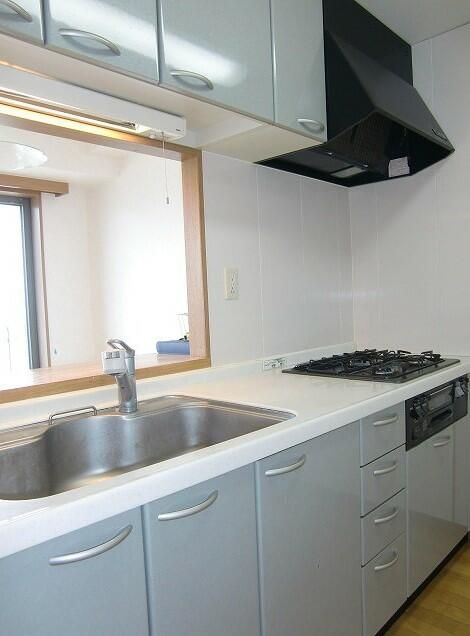 キッチン　写真は同タイプ住居です。