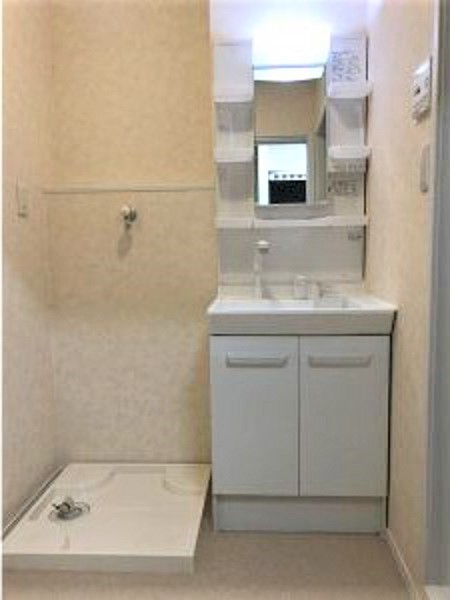 洗面設備　脱衣所、洗濯機置き場